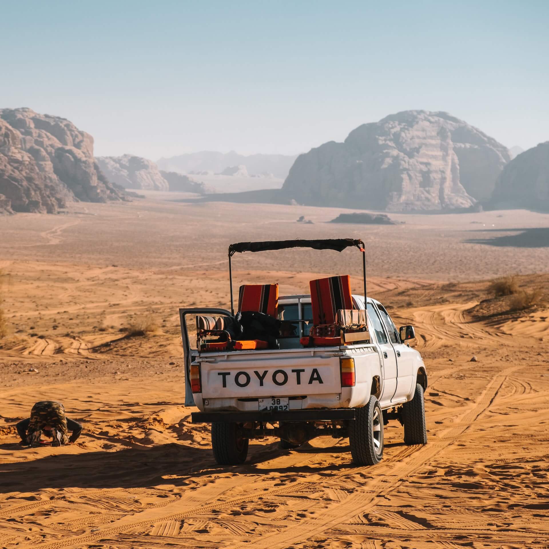 Vervoer in Wadi Rum