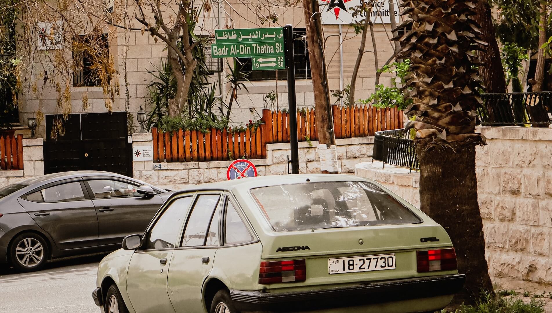 Een opel in Amman