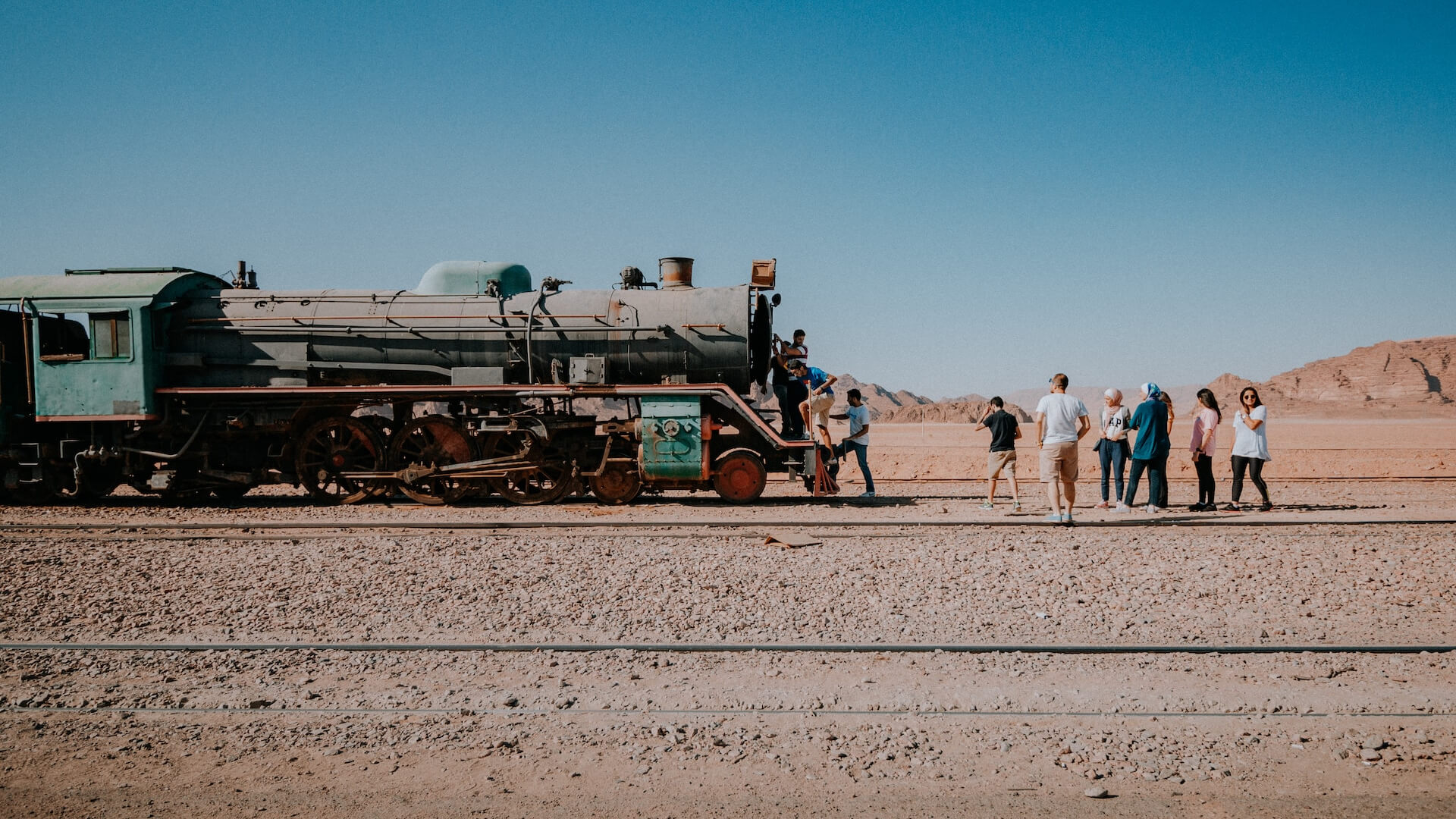 Train Ride Adventure in Jordanië
