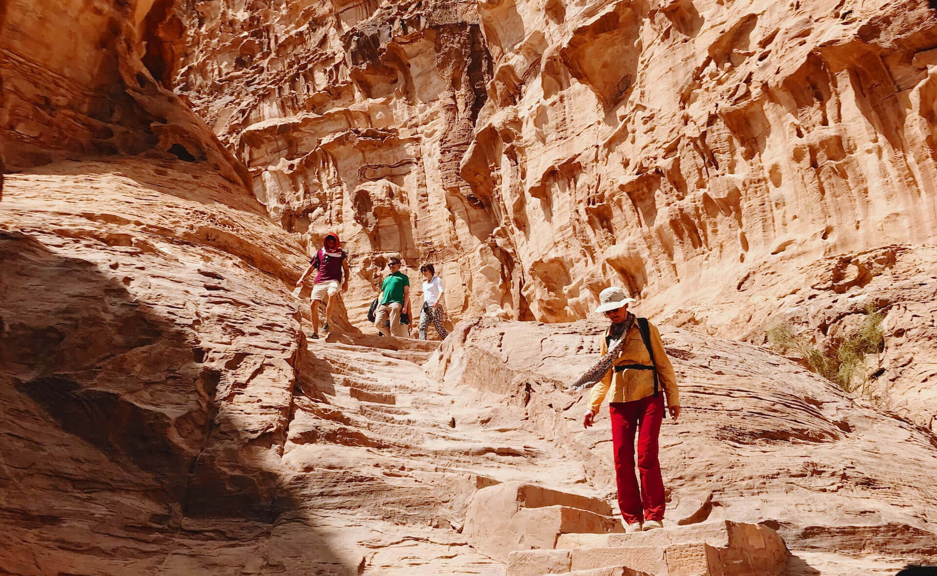 Hike in Petra