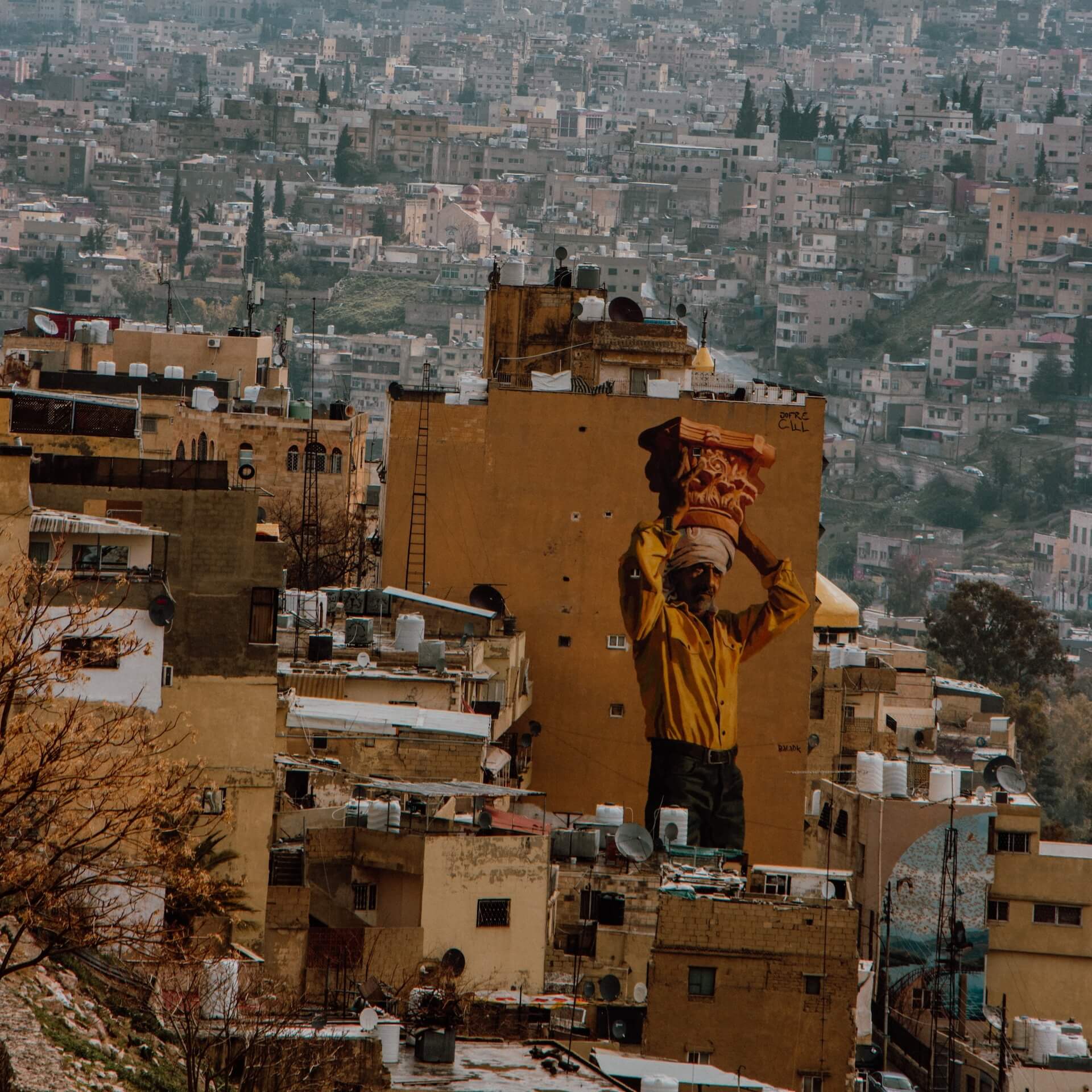 Street art in Amman