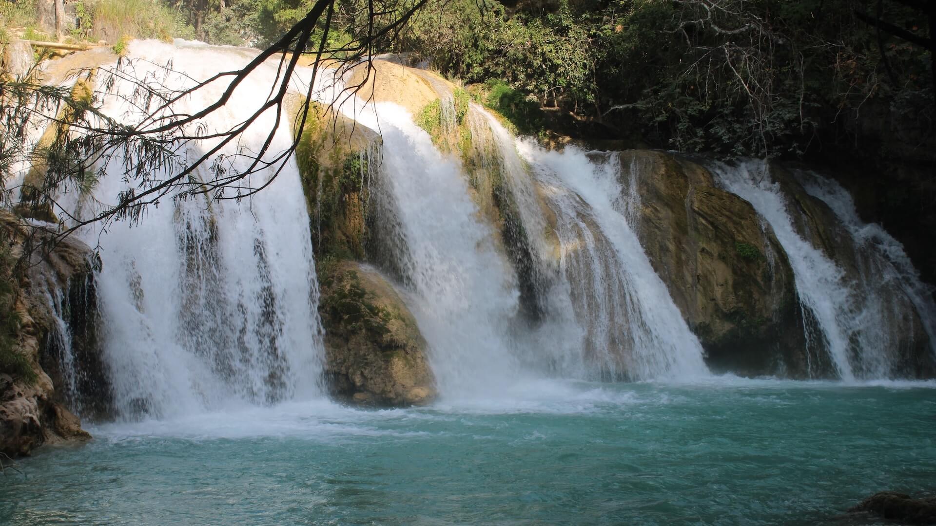 El Chiflón watervallen zonder tour bezoeken