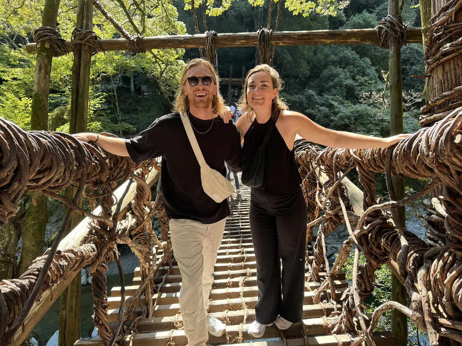 Vine Bridge in the Iya Valley