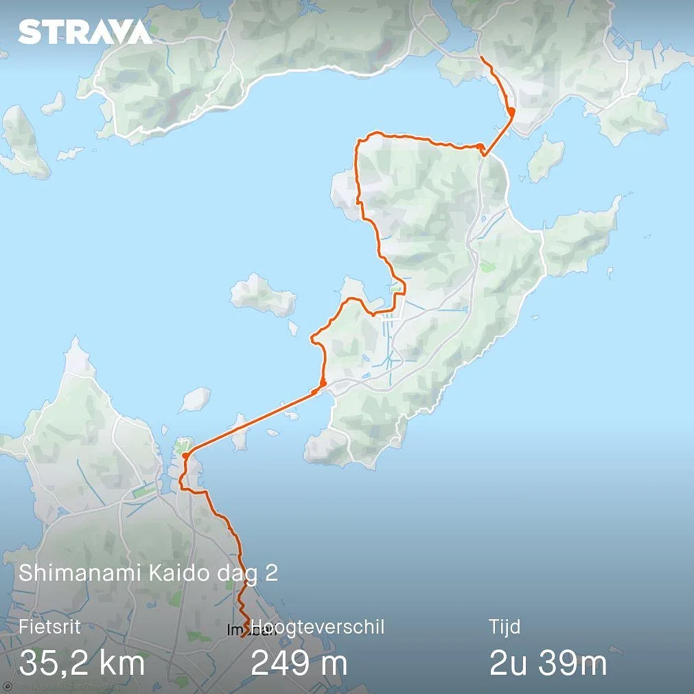 Shimanami Kaido fietsroute
