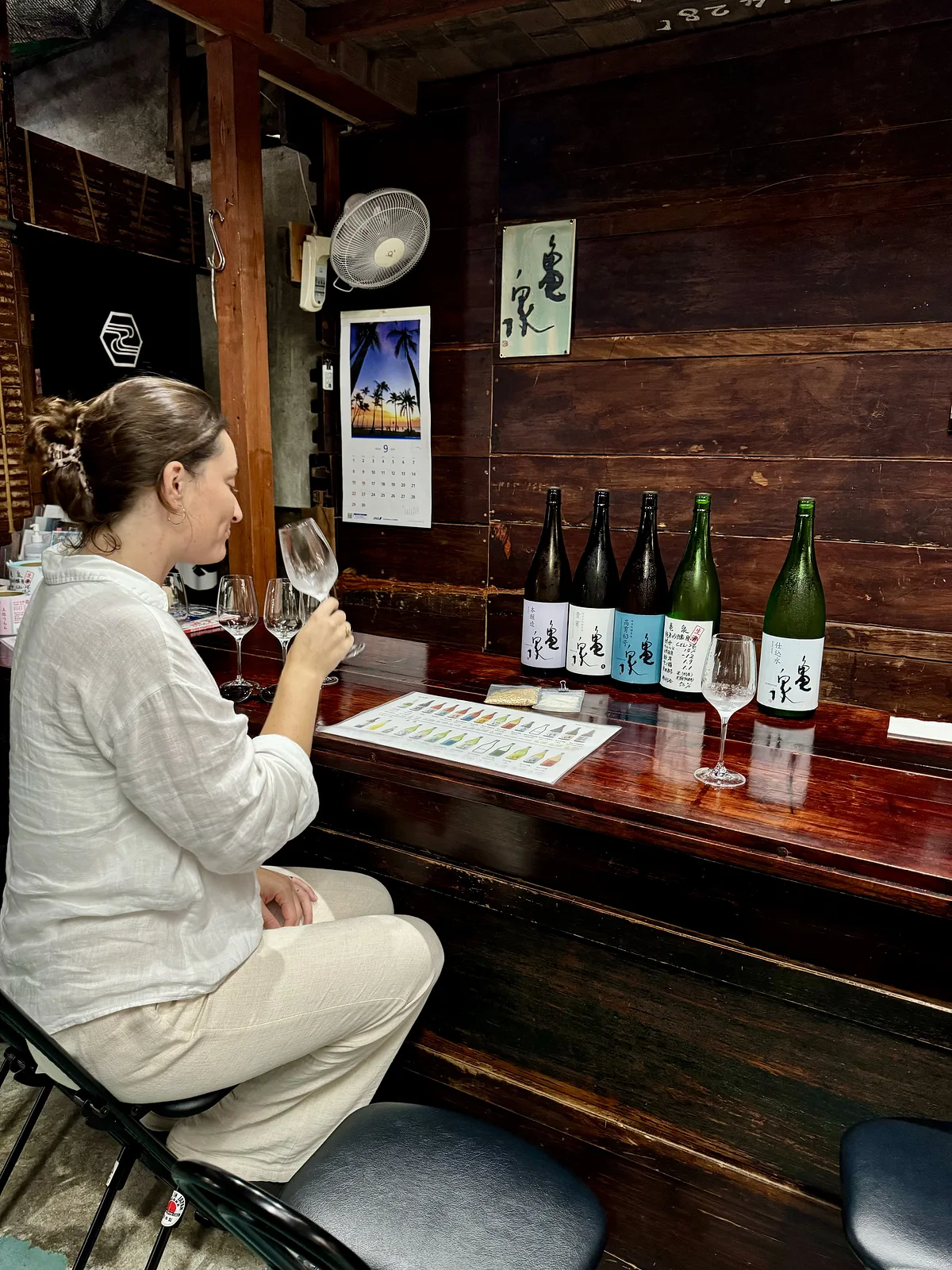 KAMEIZUMI SHUZOU Sake Tasting