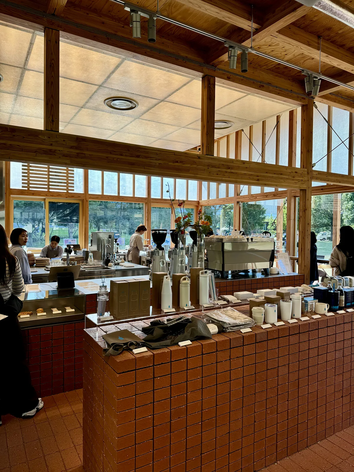 Blue Bottle Coffee Toyosu Park Cafè